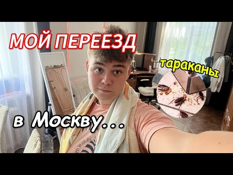 Видео: Влог: мой ПЕРЕЕЗД в Москву! Переделка комнаты и ТАРАКАНЫ, зато Москва и НОВАЯ ЖИЗНЬ...