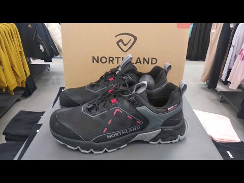 Видео: Полуботинки мужские Northland Easy Hiker Low ( Зима 2023 )