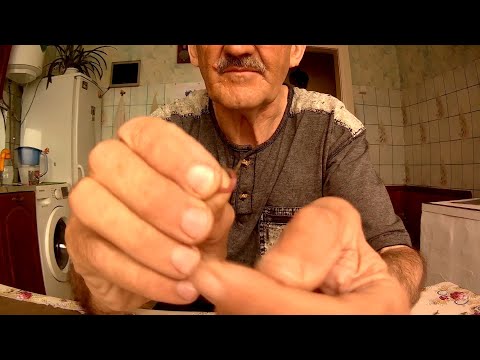 Видео: Изготовление приманки, похожей на личинку комара (чертика).