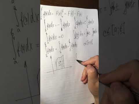 Видео: Определенный интеграл. Часть 1