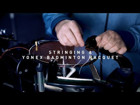 Видео: #StringScience | Как натянуть струны на ракетку для бадминтона