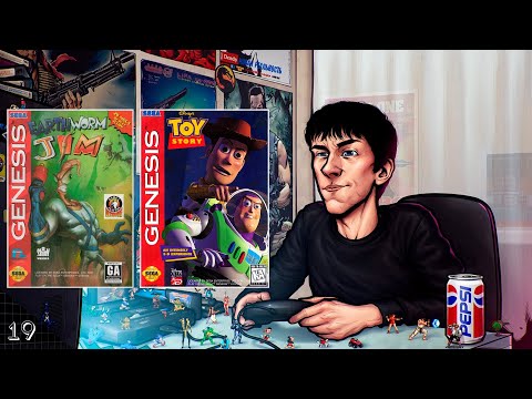 Видео: Сега Мега Гаунтлет #19: Earthworm Jim, Toy Story