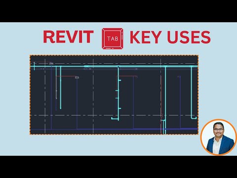 Видео: Секреты клавиш TAB Revit, о которых вы никогда не знали