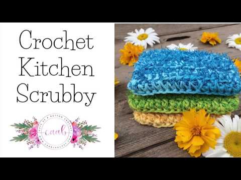 Видео: Вязаная крючком кухонная утварь