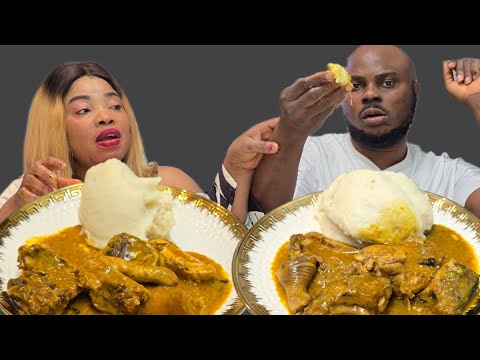 Видео: Как мой муж мог искать сегодняшнюю рыбу и испортить мой суп | Суп Огбоно и фуфу