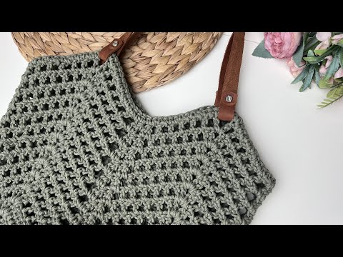 Видео: На ПЛЯЖ и в ГОРОД 🧶 вяжем крючком 🤗 ИДЕАЛЬНА НА ЛЕТО И ВЕСНУ 😍 ВЯЗАНАЯ ЛЕТНЯЯ СУМКА
