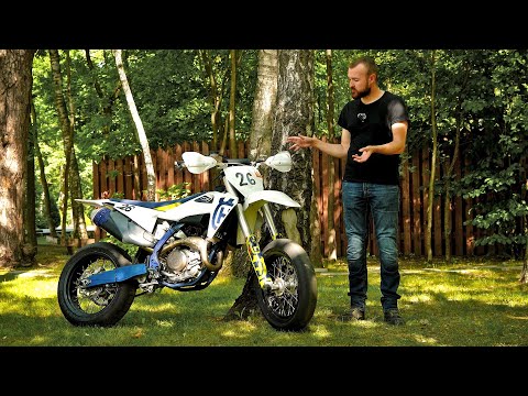 Видео: Супермото Husqvarna FS450 - это лучше, чем литровый супербайк