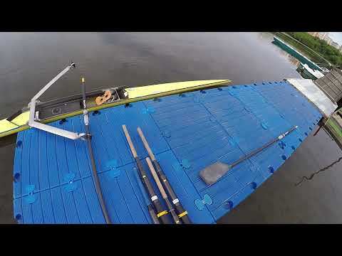 Видео: Академическая гребля вид от первого лица