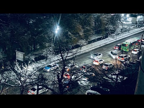 Видео: Пробки в прямом эфире!