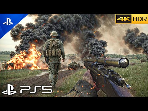 Видео: (PS5) ОПЕРАЦИЯ «КОБРА 1944» | Реалистичный игровой процесс с ULTRA-графикой [4K 60 кадров в секун...