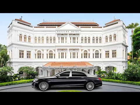Видео: Отель Raffles в Сингапуре: исторический 5-звездочный отель класса люкс