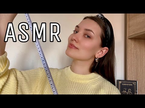 Видео: АСМР Ателье Сниму мерки на пошив пиджака 🤵‍♀️Ролевая игра ASMR Role play Personal attention 🤗