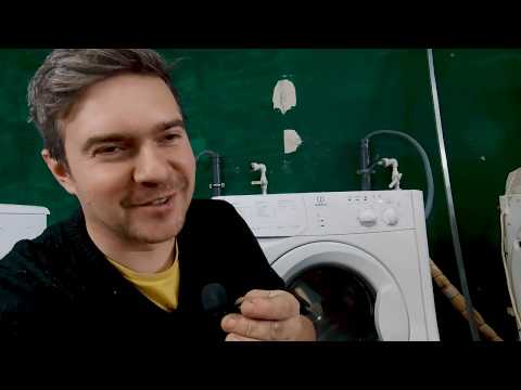 Видео: Ремонт стиралки Indesit, не набирает воду, шумит при отжиме.