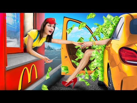 Видео: Меня Удочерили Семья Миллионеров!