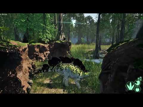 Видео: Общаемся и гнездимся за стегозавров в The isle evrima.