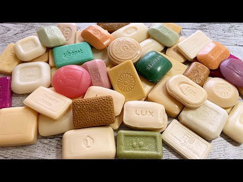 Видео: ASMR soap cutting Резка отельного мыла💚