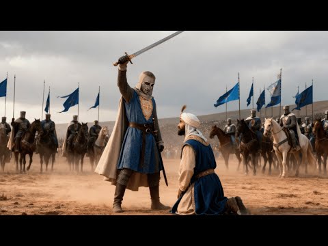 Видео: Как 500 рыцарей короля Балдуина уничтожили 26 000 рыцарей Саладина за один день — Битва при Монжи...
