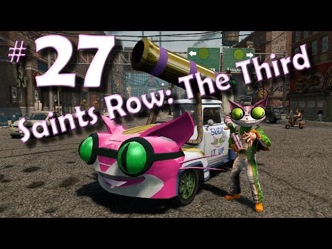 Видео: Saints Row: The Third - #27 - Возвращение синего и голой
