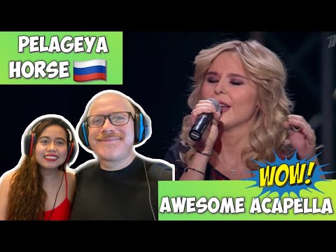 Видео: PELAGEYA & LUBE - HORSE | Пелагея и Любэ — Конь | REACTION!😍🇷🇺 SUB