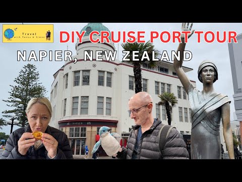 Видео: Остановка круизного порта Нейпир: самостоятельная пешеходная экскурсия, аквариум и лиссабонская п...