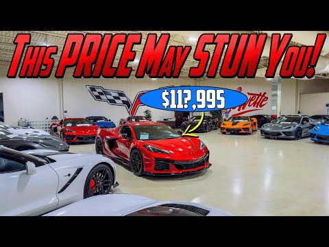 Видео: Какие ЦЕНЫ на C8 Z06 СЕЙЧАС в Corvette World!