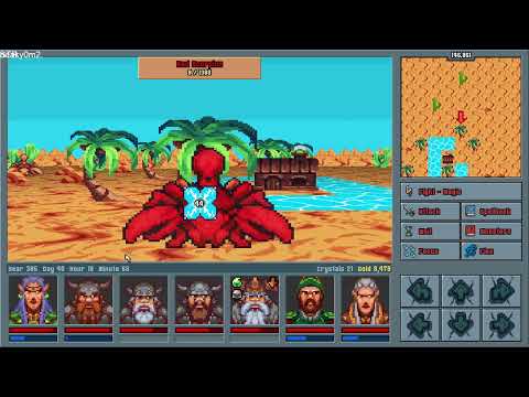 Видео: Legends of Amberland: The Forgotten Crown. Часть 7. Прорвались через пустыню в большой мир.