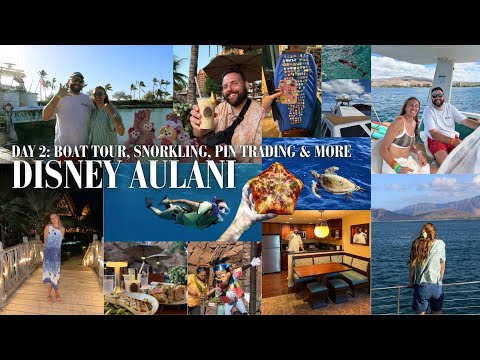 Видео: Видеоблог о курорте Disney Aulani 🌺 🌴 День 2 | Регистрация в номере DVC, снорклинг, круиз по океа...