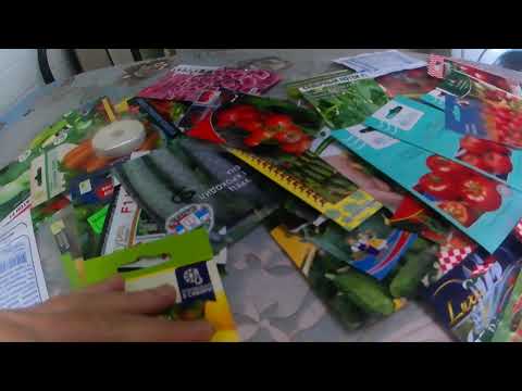 Видео: Начинаю закупать семена для нового дачного сезона.