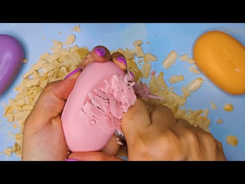 Видео: ASMR/Резка сухого мыла №11_2 /Cutting dry soap №11_2