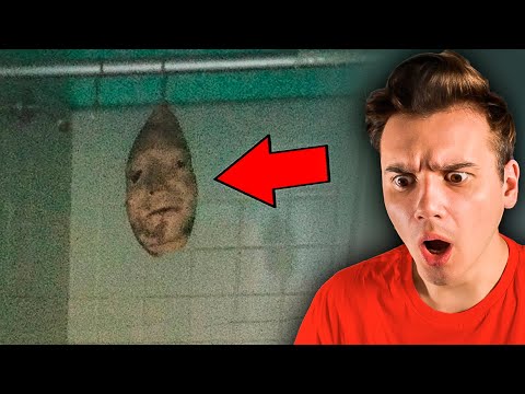 Видео: жуткое ЛИЦО в ВАННОЙ (что это?) 🗿🔪 9 Страшных Видео *Реакция* 🗿 Канал Необъяснимое | Рома Субботин