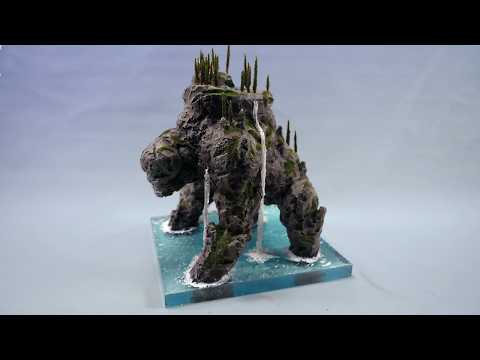 Видео: Я создал элементаля земли, несущего на спине маленький лес.