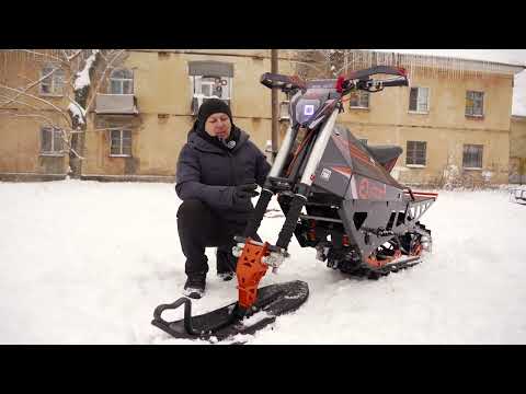 Видео: Большой обзор ELIQ Горник ТОП электро сноубайк