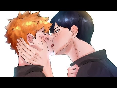 Видео: озвучка яой манги по пейрингу КагеХина "Поцелуй".