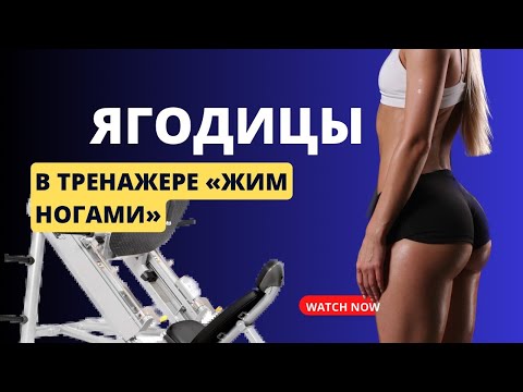 Видео: Жим ногами: как почувствовать ягодицы в тренажере? Техника упражнения, постановка ног.