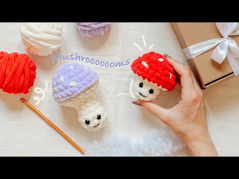 Видео: МУХОМОР крючком 🍄 | Игрушка амигуруми для начинающих