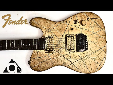 Видео: Я чистил гитару с очень стойкой краской.