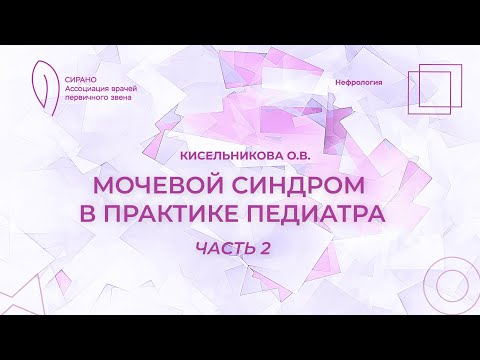 Видео: 29.09.24 18:30 Мочевой синдром в практике педиатра. Часть 2