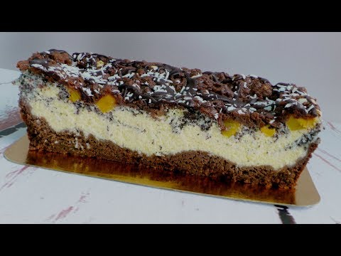 Видео: Пляцок " Сиромак з персиками" / Сирник з маком і персиками/ Творожник с маком и персиками