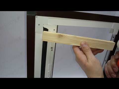 Видео: Сборка сетки плиссе BlockFly. Часть 1 из 2.