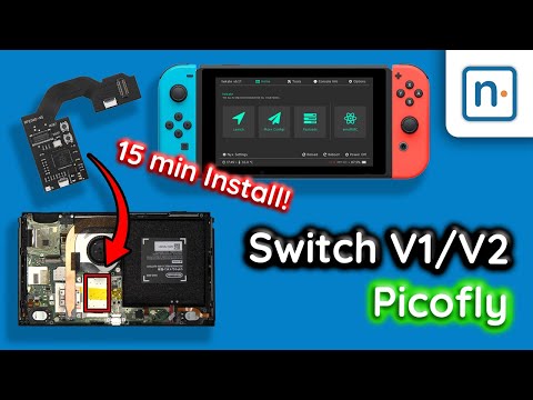 Видео: Переключатель V1/V2 — простая установка Picofly