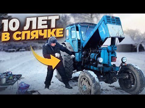 Видео: Т 40ам на ПУСКАЧЕ ПД-8 / Оживление МУТНОГО мертвеца!