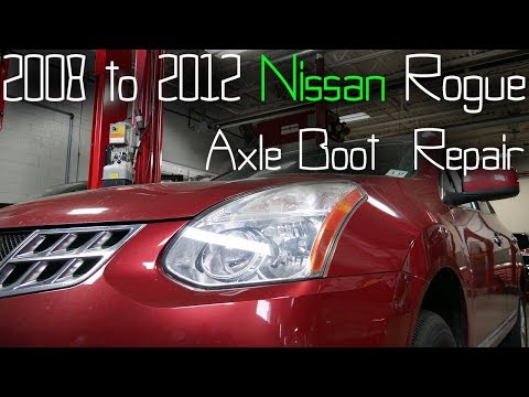 Видео: Замена пыльника передней оси Nissan Rogue 2012 года — замена пыльника ШРУСа