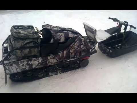 Видео: Нюансы толкача из мотособаки балтмоторс