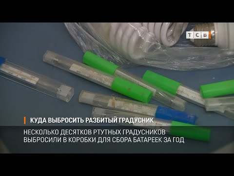 Видео: Куда выбросить разбитый градусник