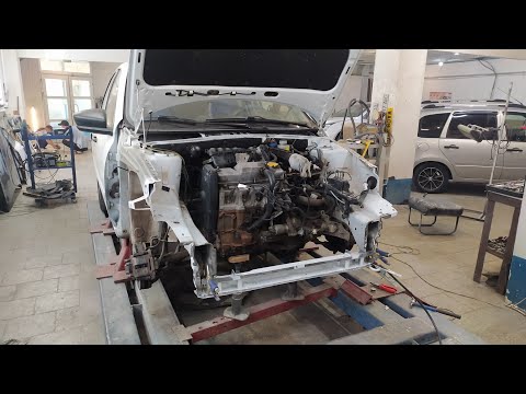 Видео: Гранта с Нурлата на переделку.body repair