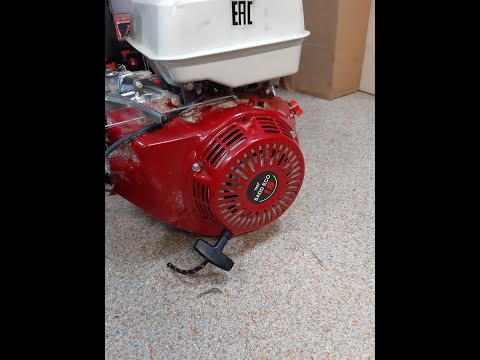 Видео: Двигатель стреляет в глушитель.Sadd 15 л.с.