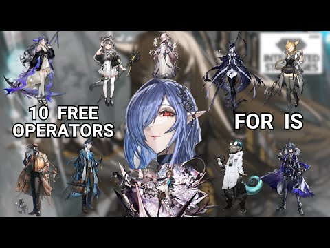 Видео: [Arknights]: 10 БЕСПЛАТНЫХ оперативников, которых стоит улучшить для IS!