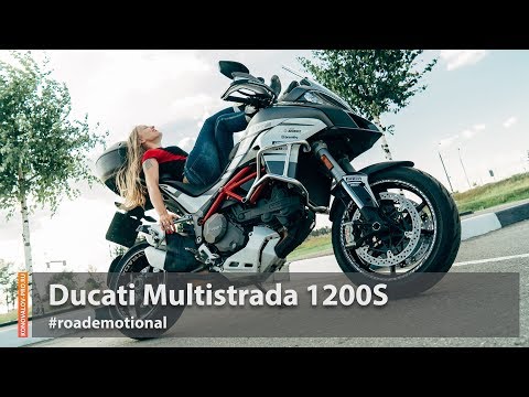 Видео: Ducati Multistrada 1200S (Тест от Ксю) / Roademotional