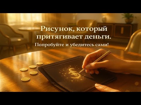 Видео: Нарисуйте этот знак в кошельке — и богатство откроет вам дорогу!