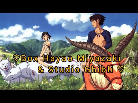 Видео: Miyazaki Studio Ghibli anime card box / Хаяо Миядзаки коллекционные карточки